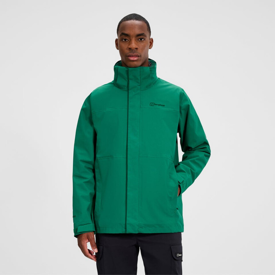 mens hillwalker 2.0 interactive jacket - green berghaus