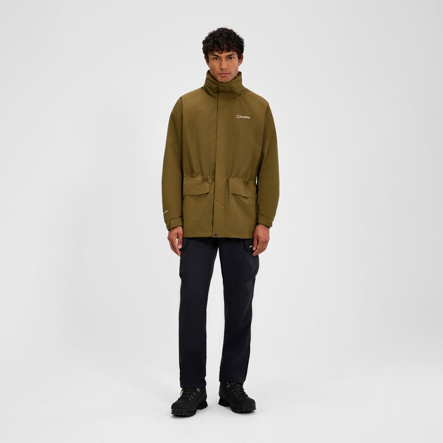 mens cornice 2.0 interactive jacket - brown berghaus