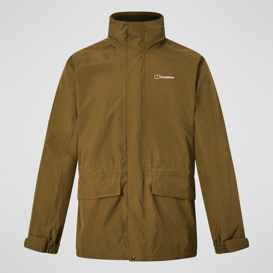 mens cornice 2.0 interactive jacket - brown berghaus