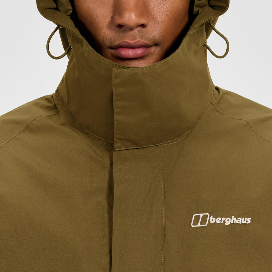 mens cornice 2.0 interactive jacket - brown berghaus
