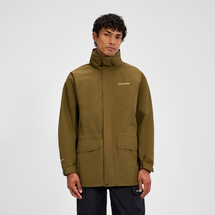 mens cornice 2.0 interactive jacket - brown berghaus