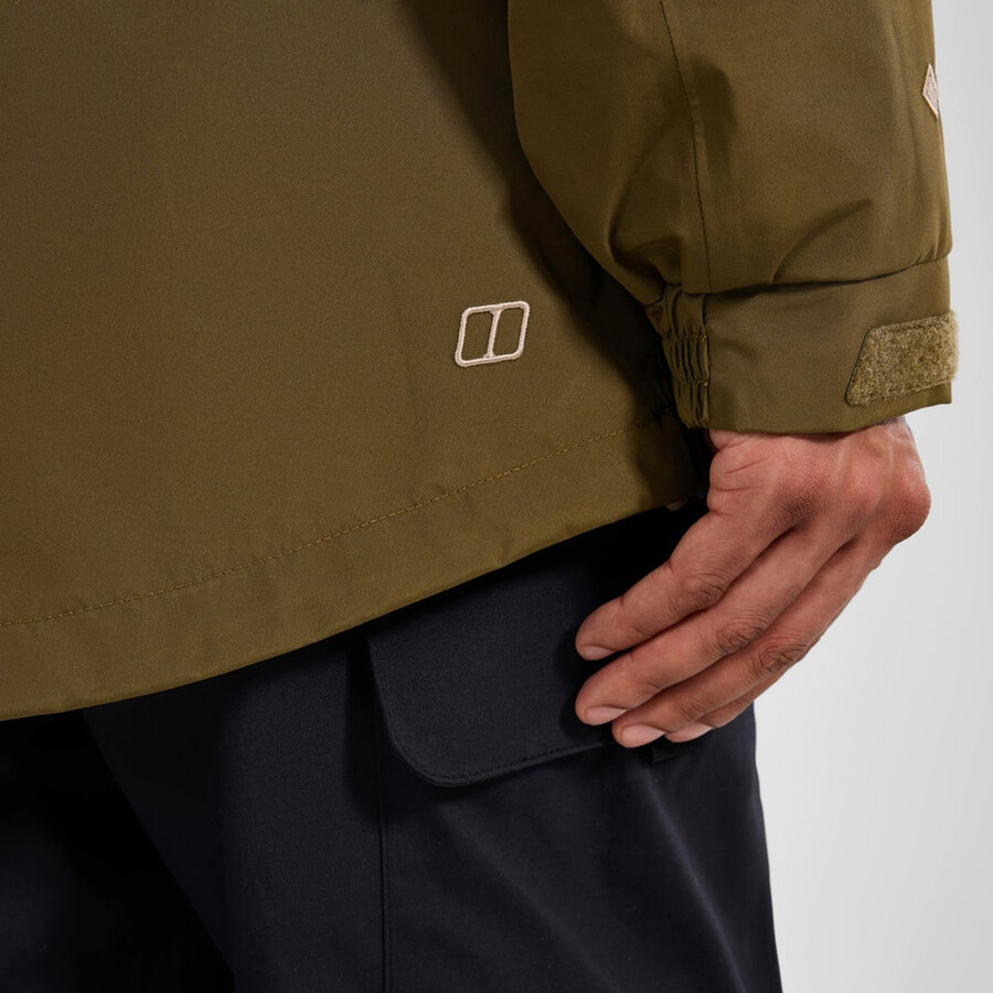 mens cornice 2.0 interactive jacket - brown berghaus