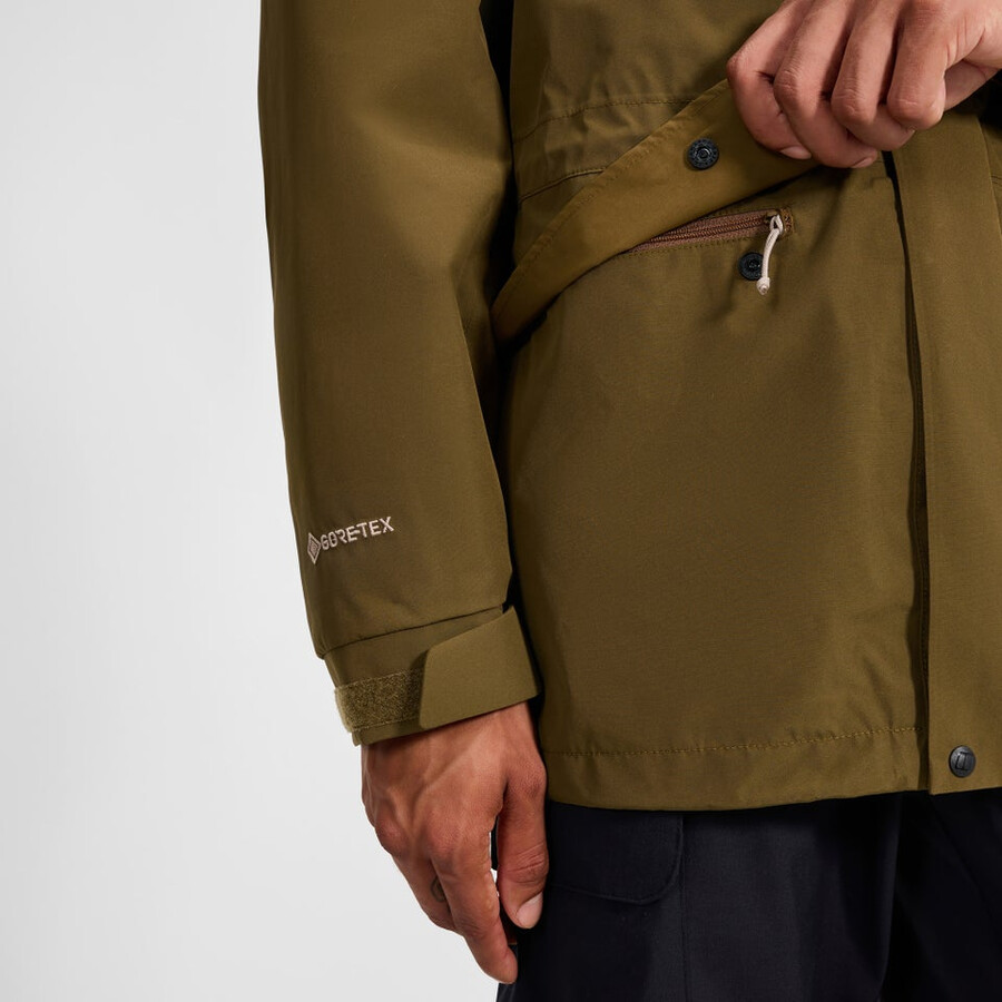 mens cornice 2.0 interactive jacket - brown berghaus