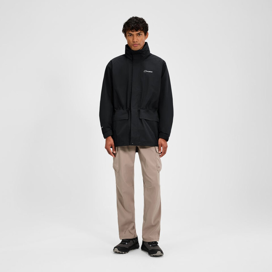 mens cornice 2.0 interactive jacket - black berghaus