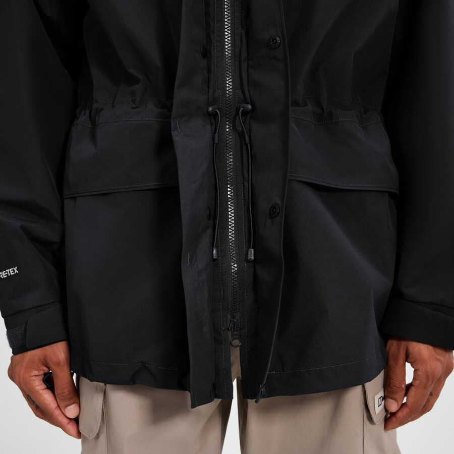 mens cornice 2.0 interactive jacket - black berghaus