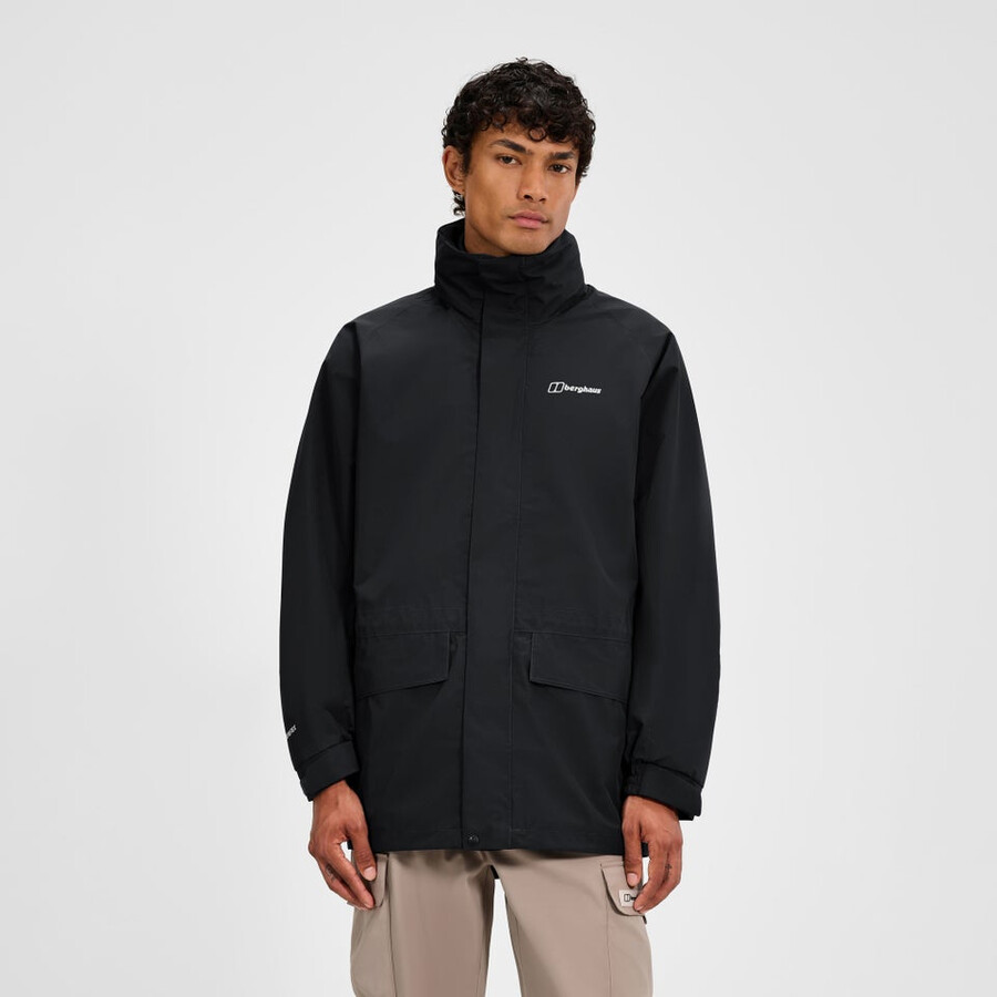 mens cornice 2.0 interactive jacket - black berghaus