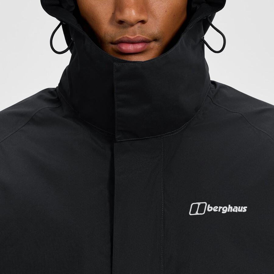 mens cornice 2.0 interactive jacket - black berghaus