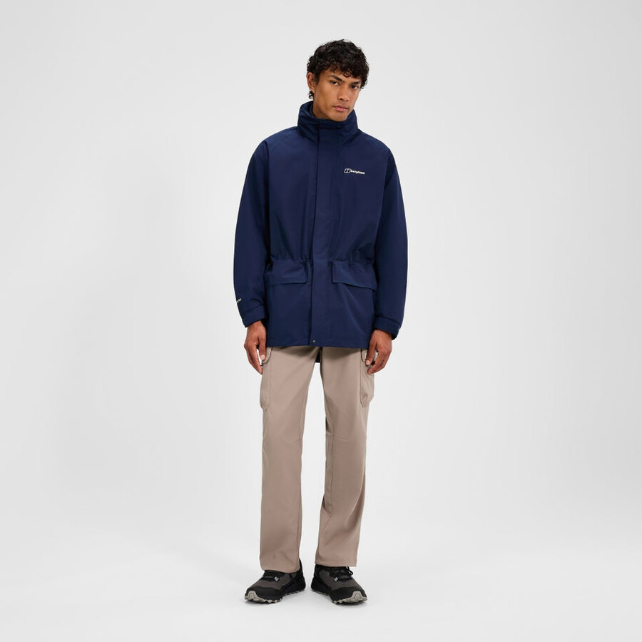mens cornice 2.0 interactive jacket - blue berghaus