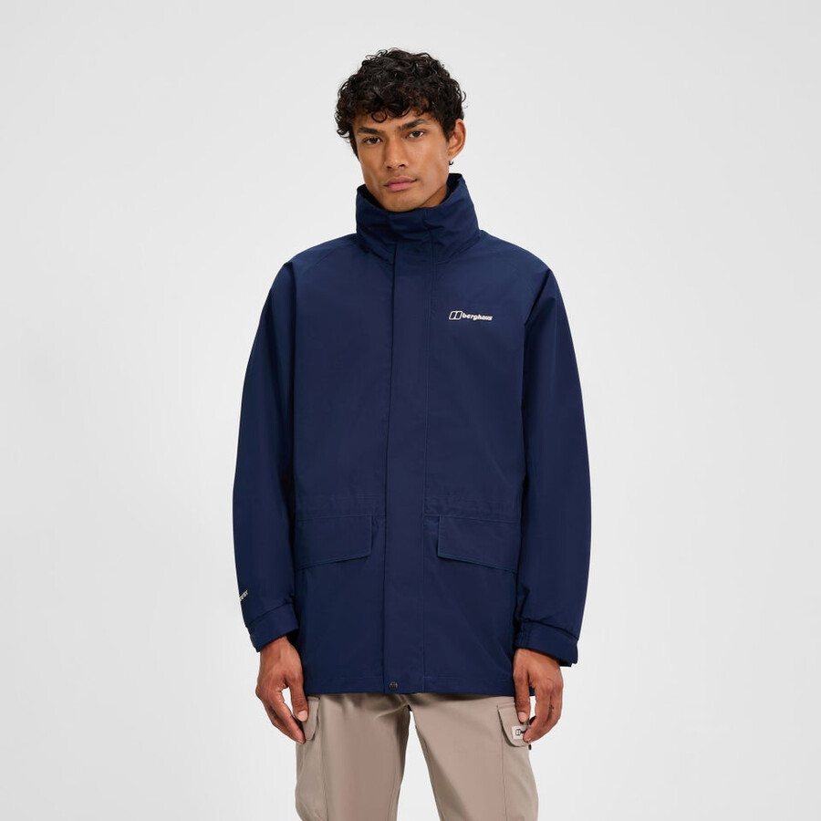 mens cornice 2.0 interactive jacket - blue berghaus
