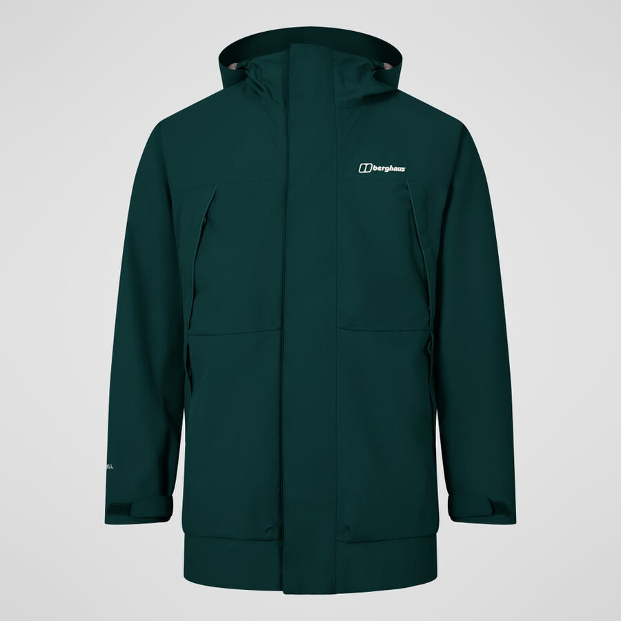 mens wansbeck insulated parka - green berghaus