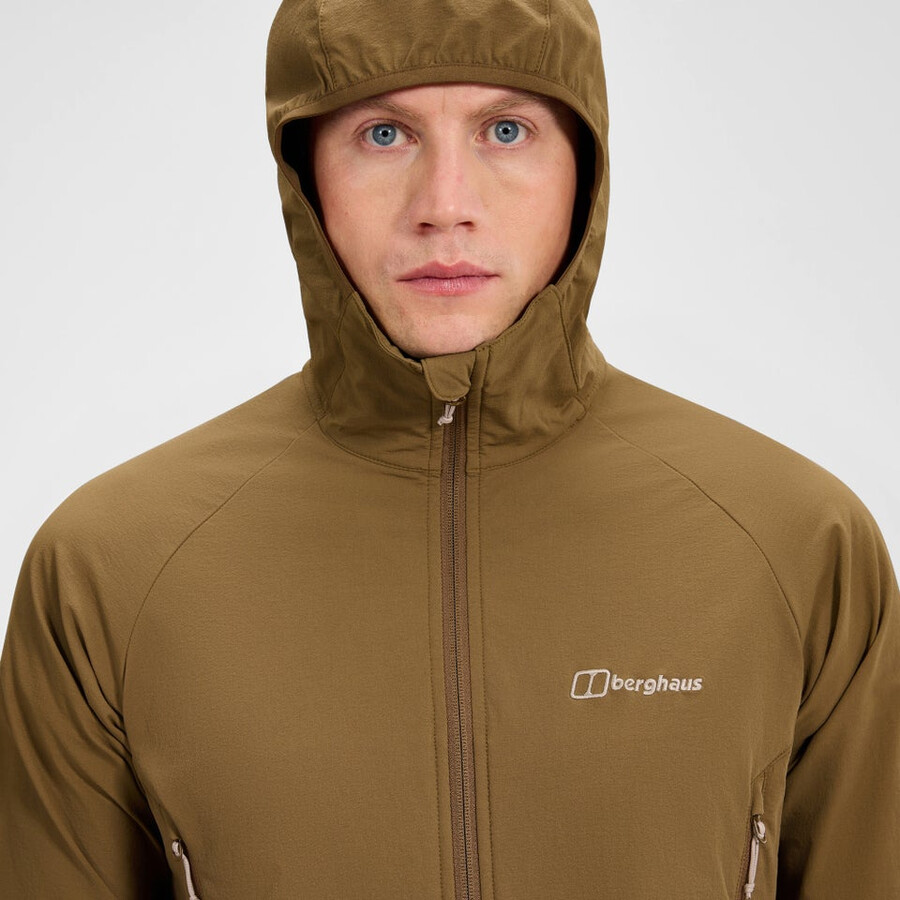 mens skelbo jacket - brown berghaus