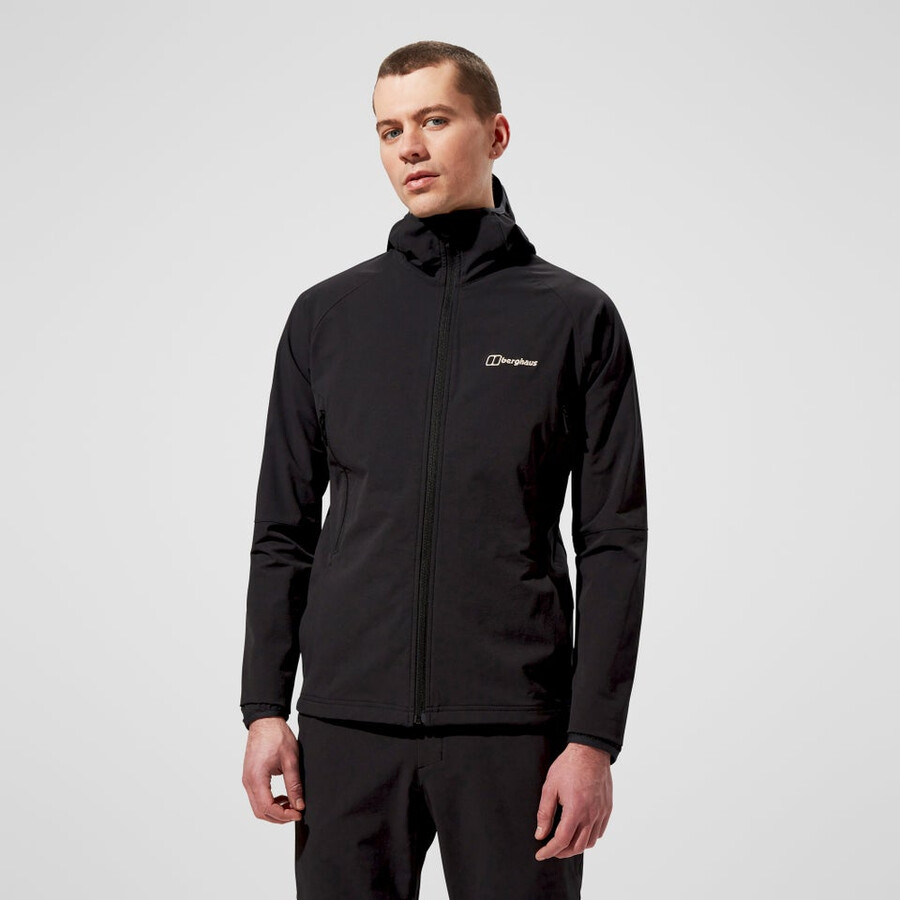 mens skelbo jacket - black berghaus