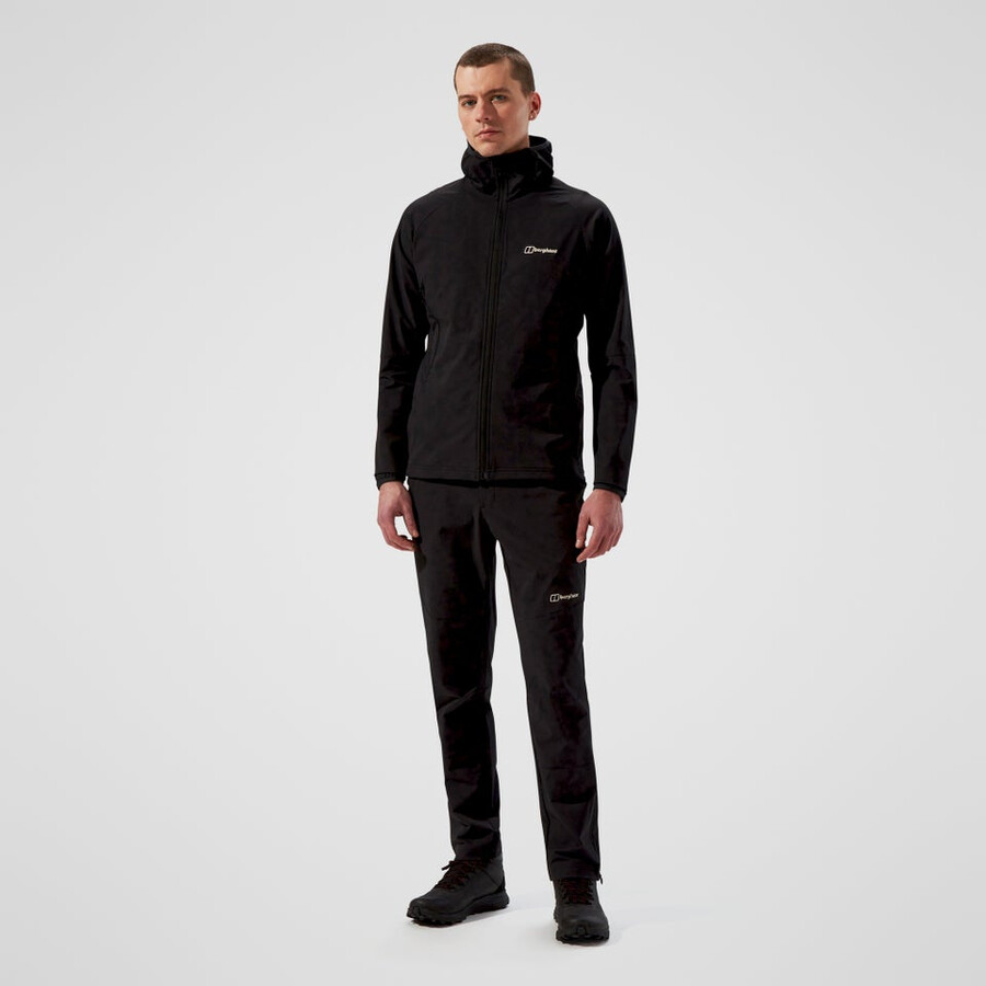mens skelbo jacket - black berghaus