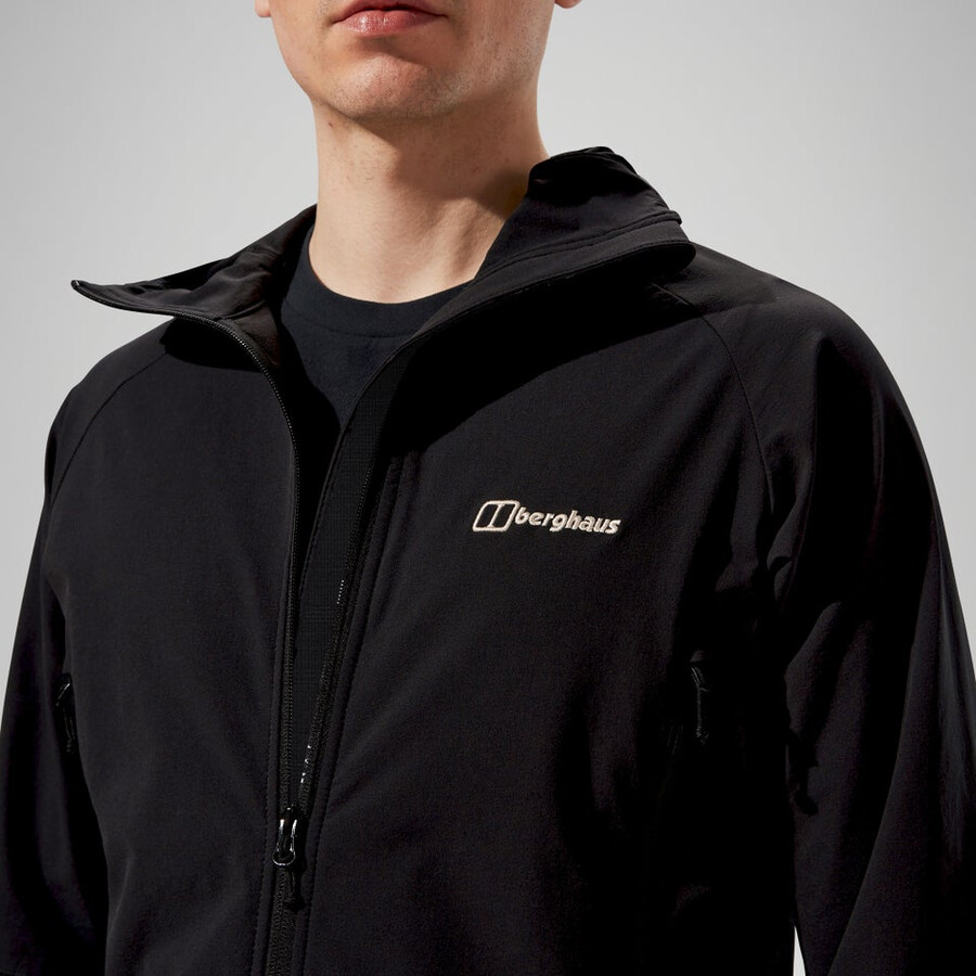 mens skelbo jacket - black berghaus