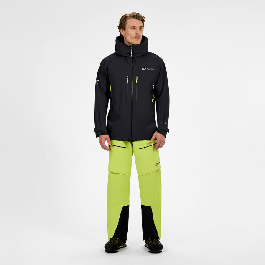 mens extrem vanguard gore-tex jacket - black berghaus