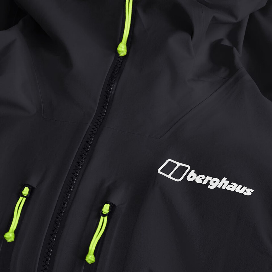 mens extrem vanguard gore-tex jacket - black berghaus