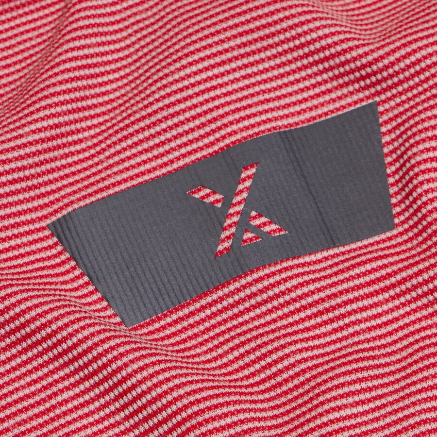 womens mtn guide long sleeve half zip - red berghaus