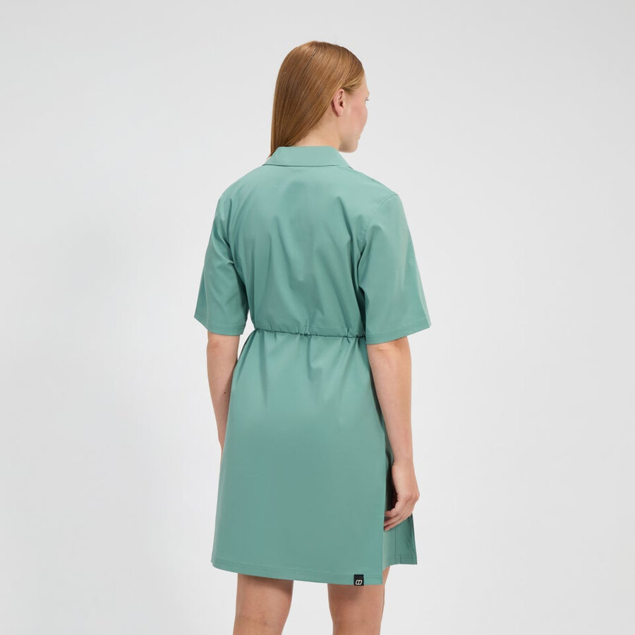 womens explorer dress - green berghaus