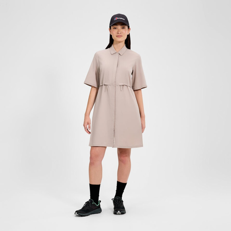 womens explorer dress - grey berghaus