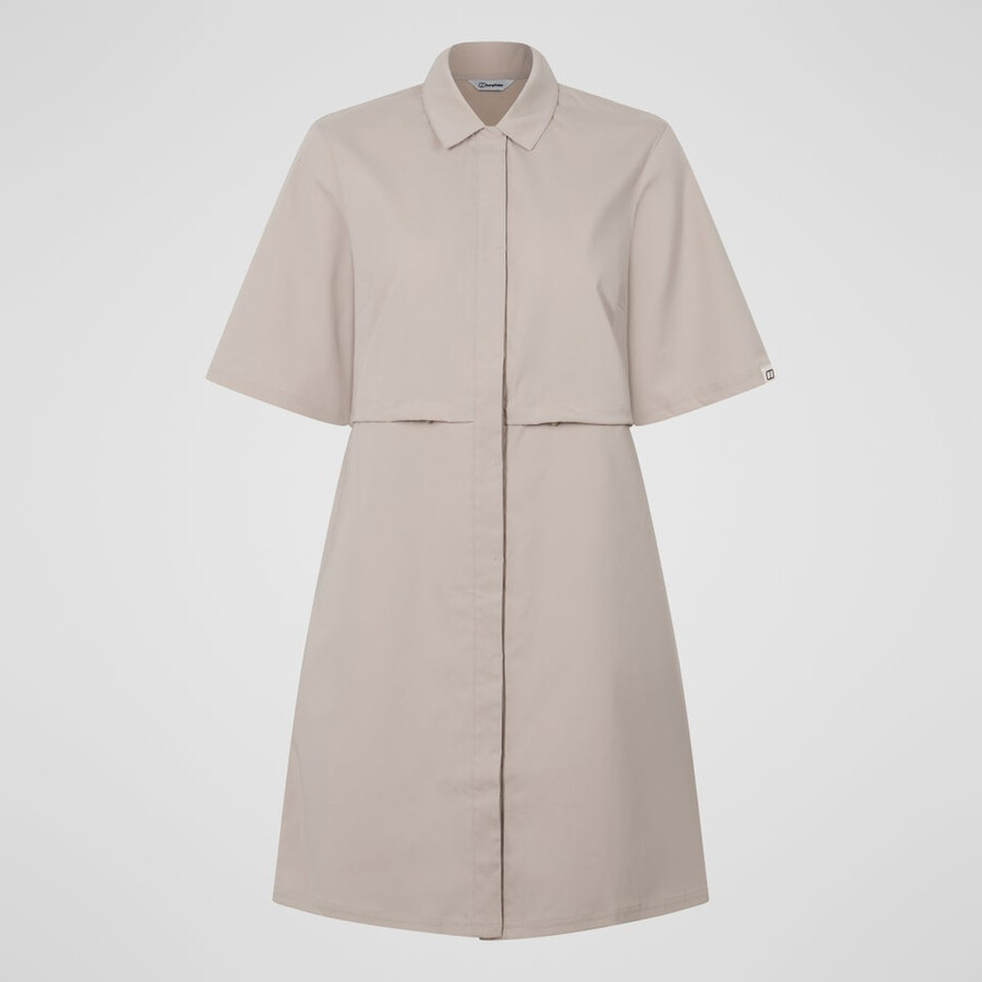 womens explorer dress - grey berghaus