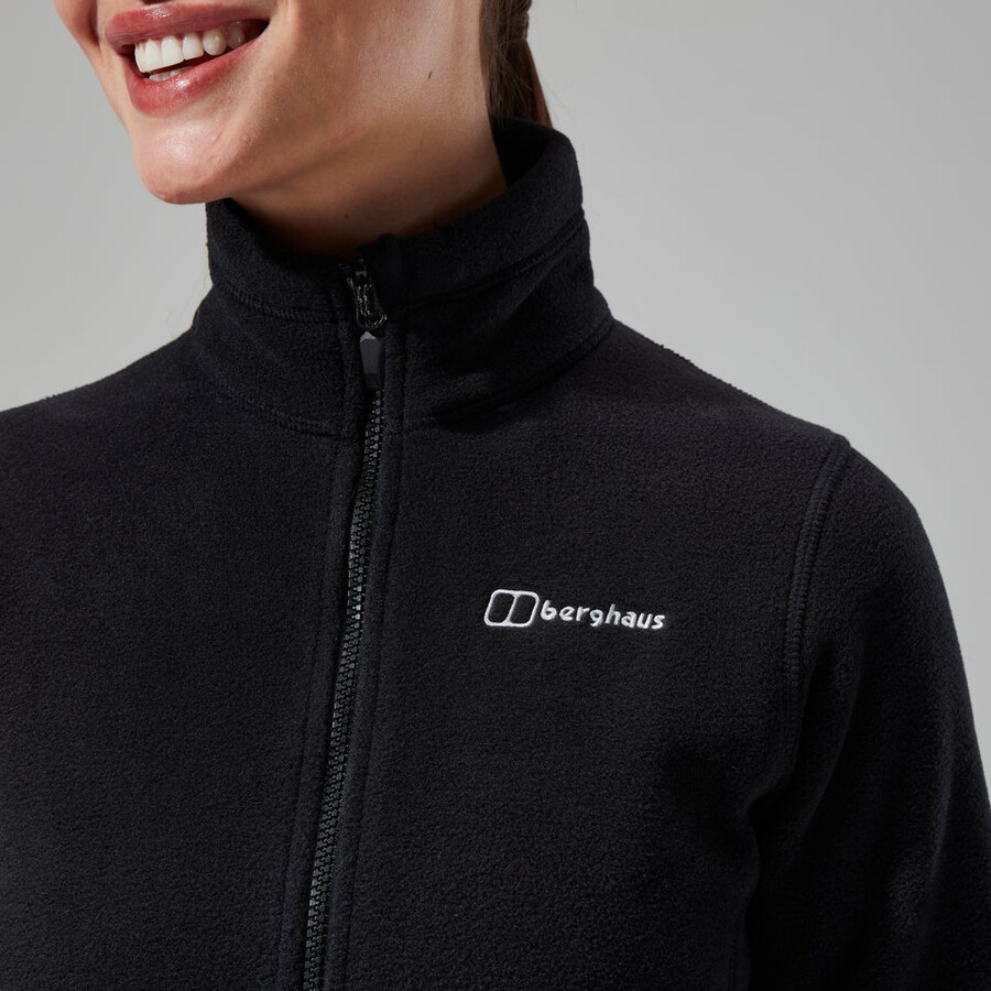 womens prism polartec interactive jacket - black berghaus