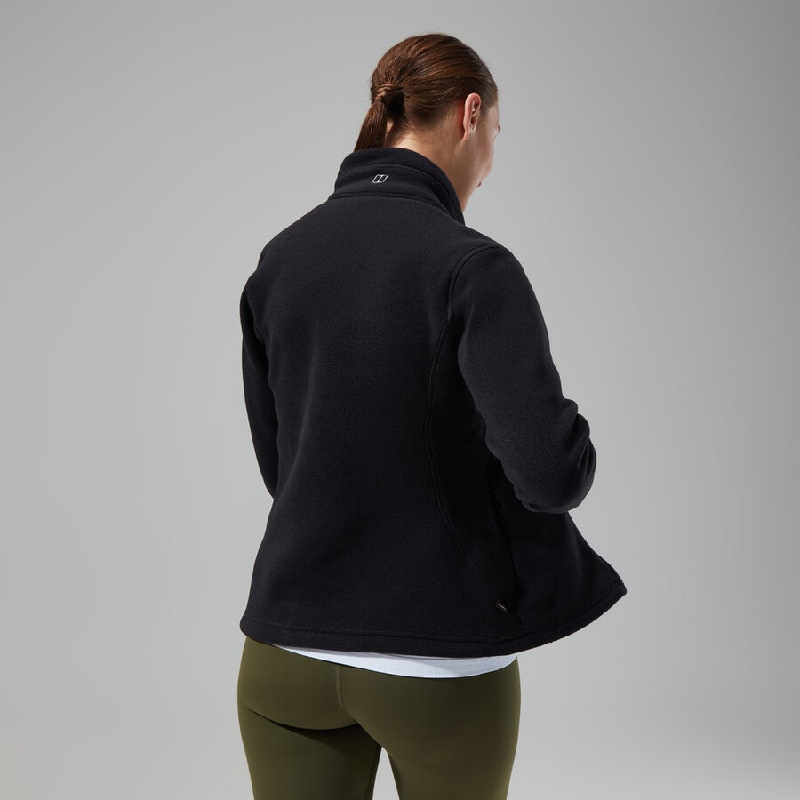 womens prism polartec interactive jacket - black berghaus