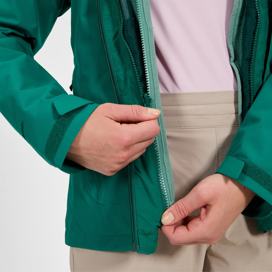 womens prism pt interactive jacket - green berghaus