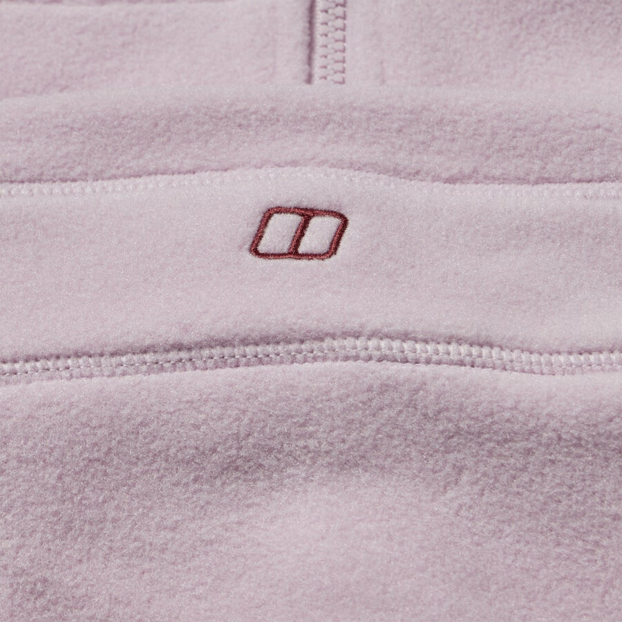 womens prism interactive polartec fleece jacket - pink berghaus