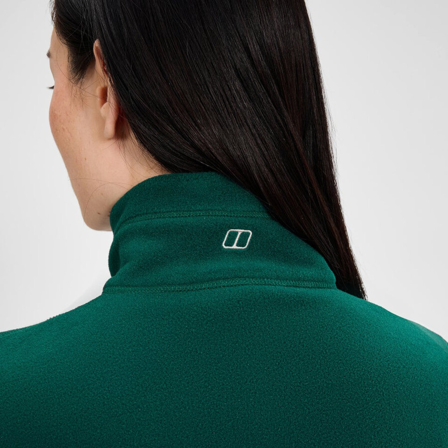womens prism interactive polartec fleece jacket - green berghaus
