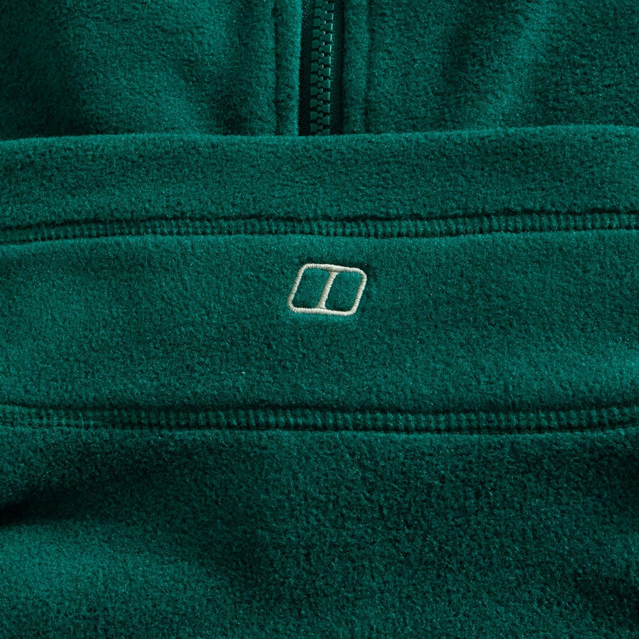 womens prism interactive polartec fleece jacket - green berghaus