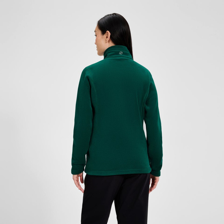 womens prism interactive polartec fleece jacket - green berghaus