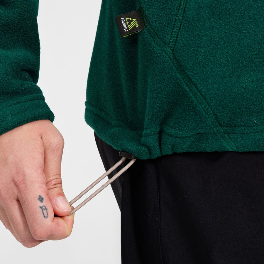 womens prism interactive polartec fleece jacket - green berghaus
