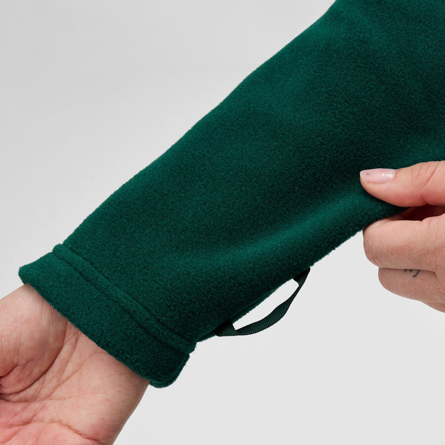 womens prism interactive polartec fleece jacket - green berghaus