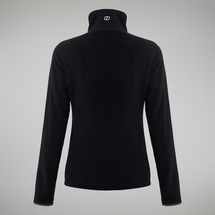 womens prism 2.0 micro half zip - blackblack berghaus
