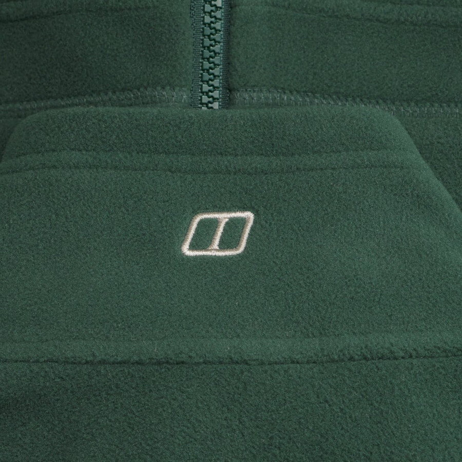 womens prism 2.0 micro full zip polartec fleece - green berghaus