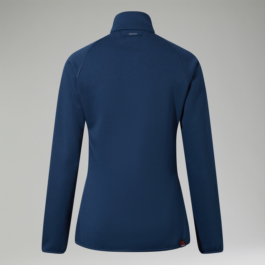 womens heuberg polartec fleece - blue berghaus