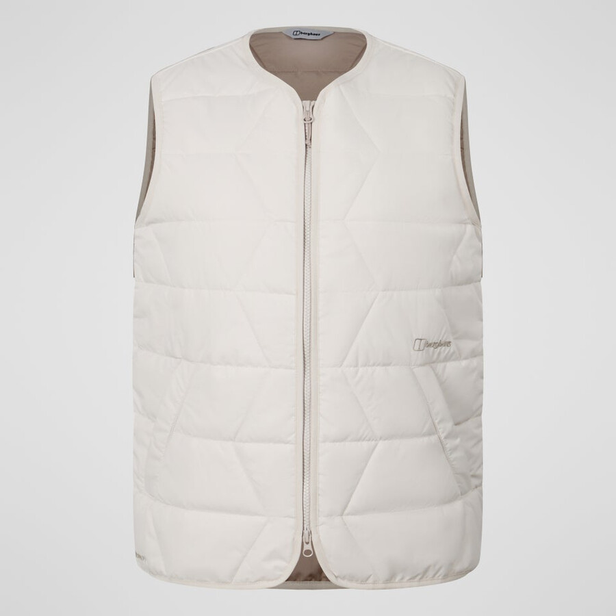 womens netherdene quilted vest - grey berghaus