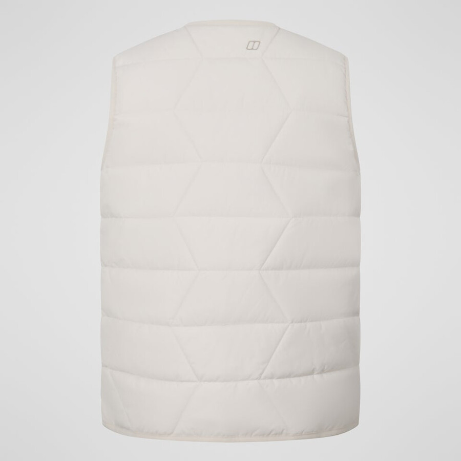 womens netherdene quilted vest - grey berghaus