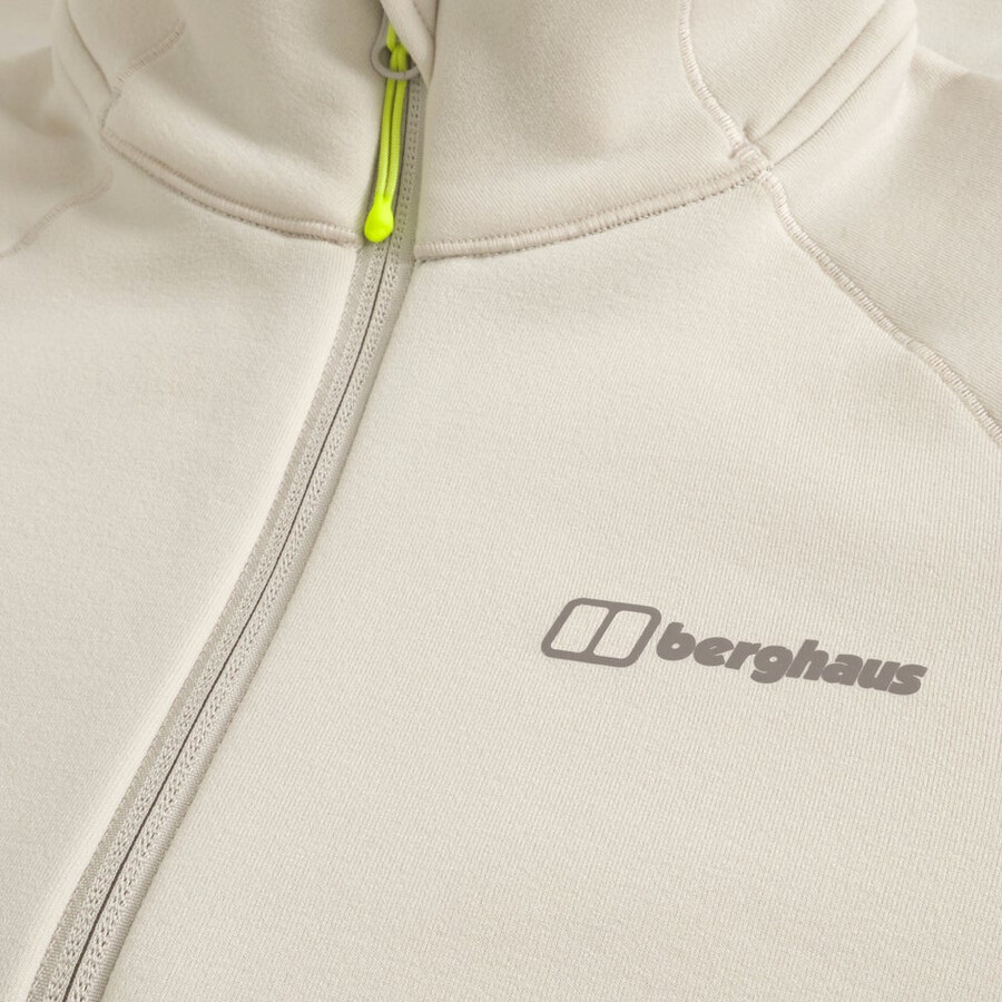 womens kinetic powerstretch jacket - grey berghaus