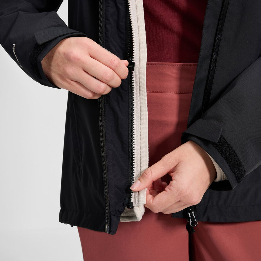 womens hanby interactive jacket - grey berghaus