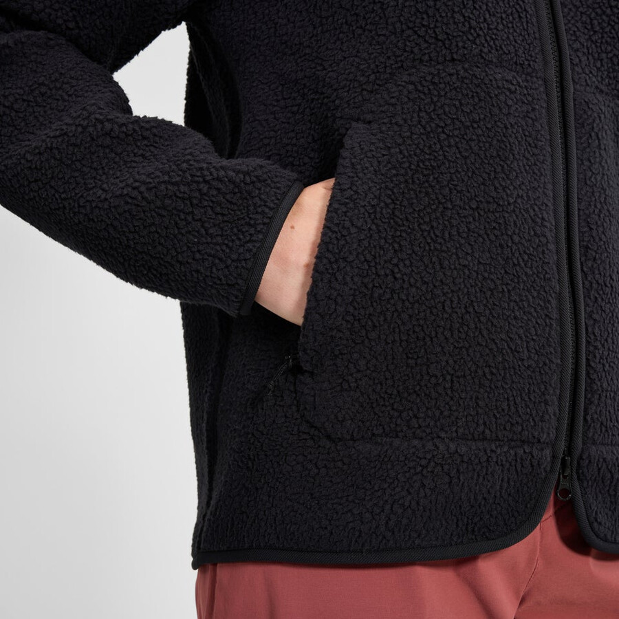 womens hanby relaxed jacket - black berghaus