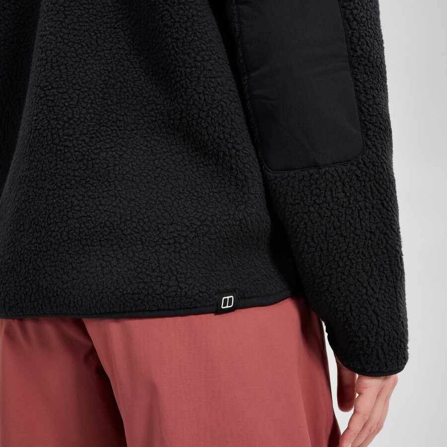 womens hanby relaxed jacket - black berghaus