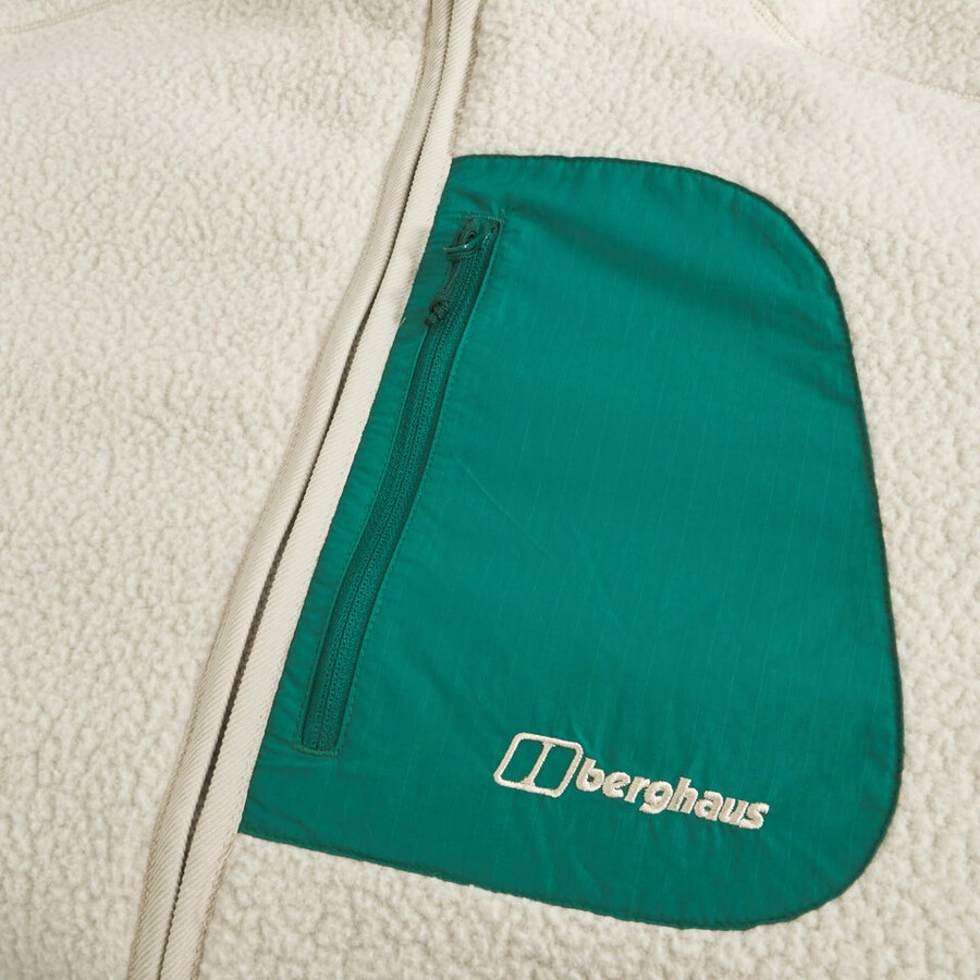 womens asperton reversible jacket - greengrey berghaus