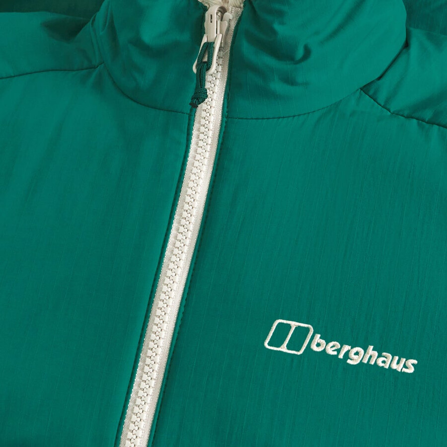 womens asperton reversible jacket - greengrey berghaus