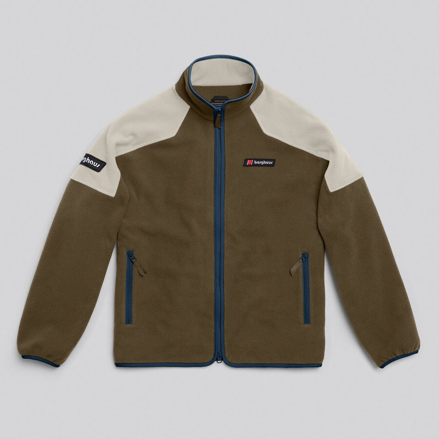 unisex 1997 fleece jacket - browngrey berghaus