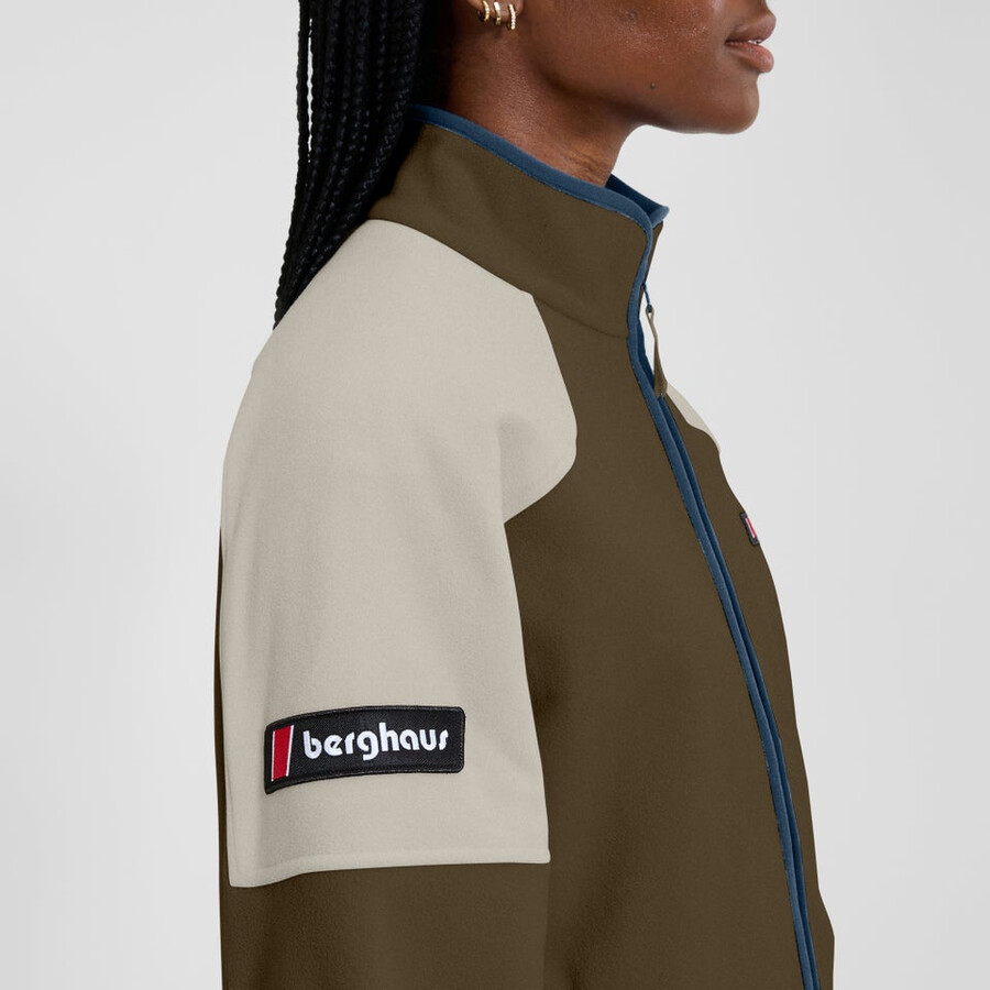 unisex 1997 fleece jacket - browngrey berghaus