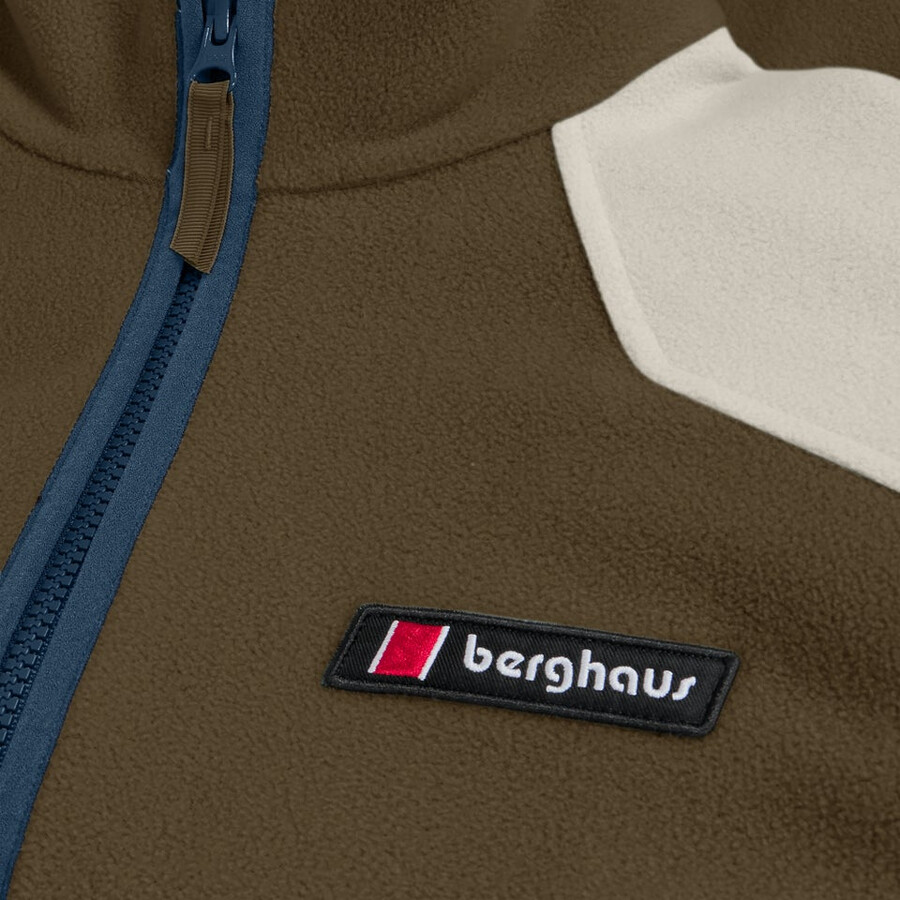 unisex 1997 fleece jacket - browngrey berghaus
