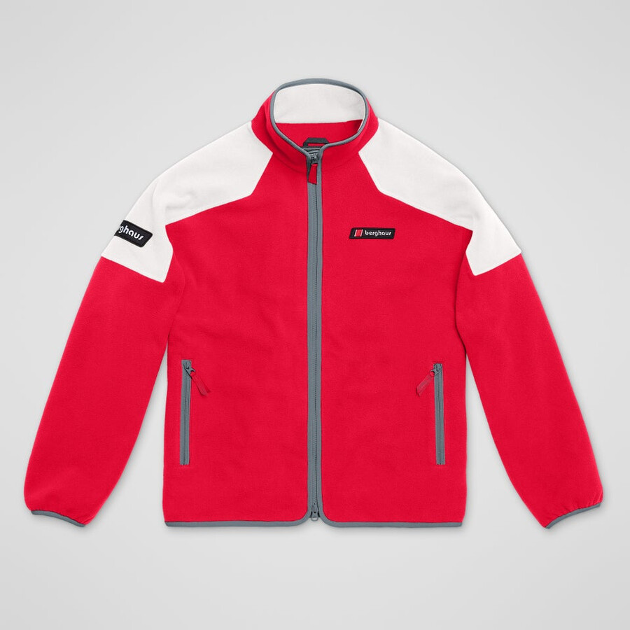 unisex 1997 fleece jacket - rednatural berghaus