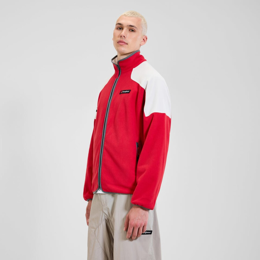 unisex 1997 fleece jacket - rednatural berghaus