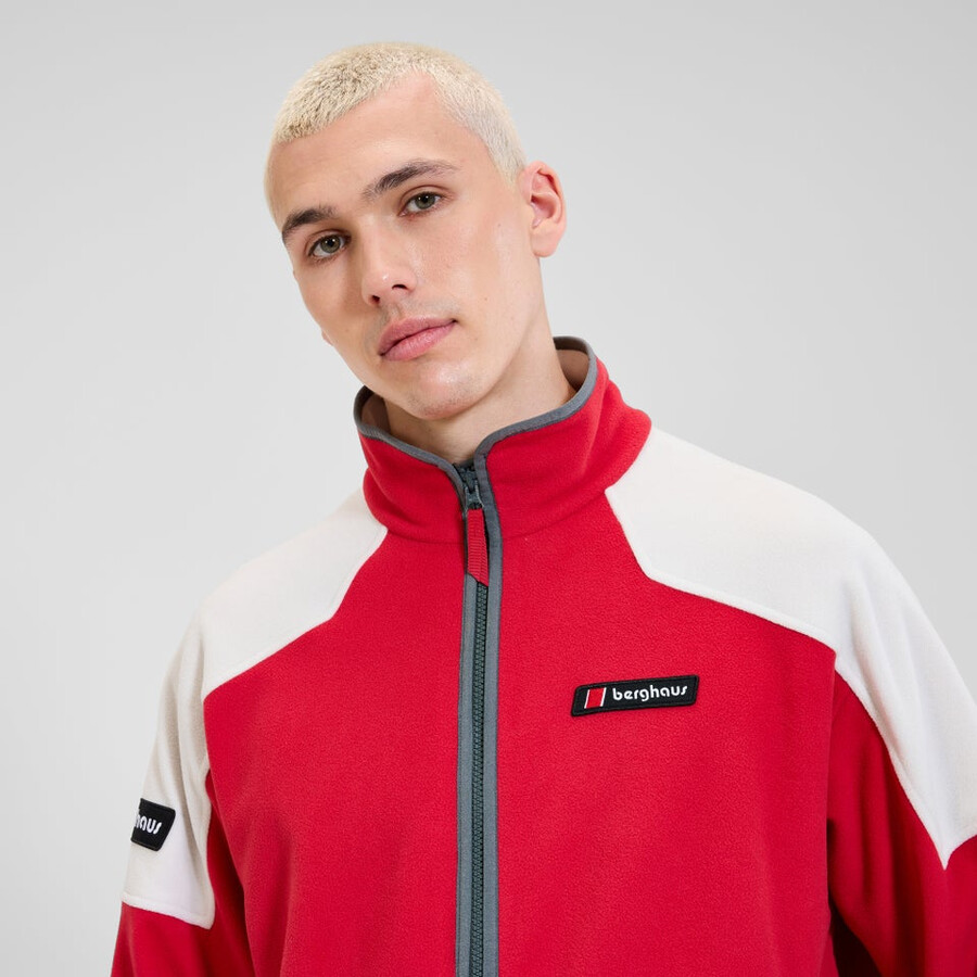 unisex 1997 fleece jacket - rednatural berghaus